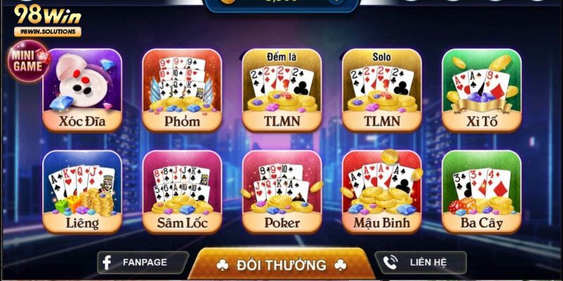 Tiêu chí đánh giá top game bài trực tuyến xanh chín